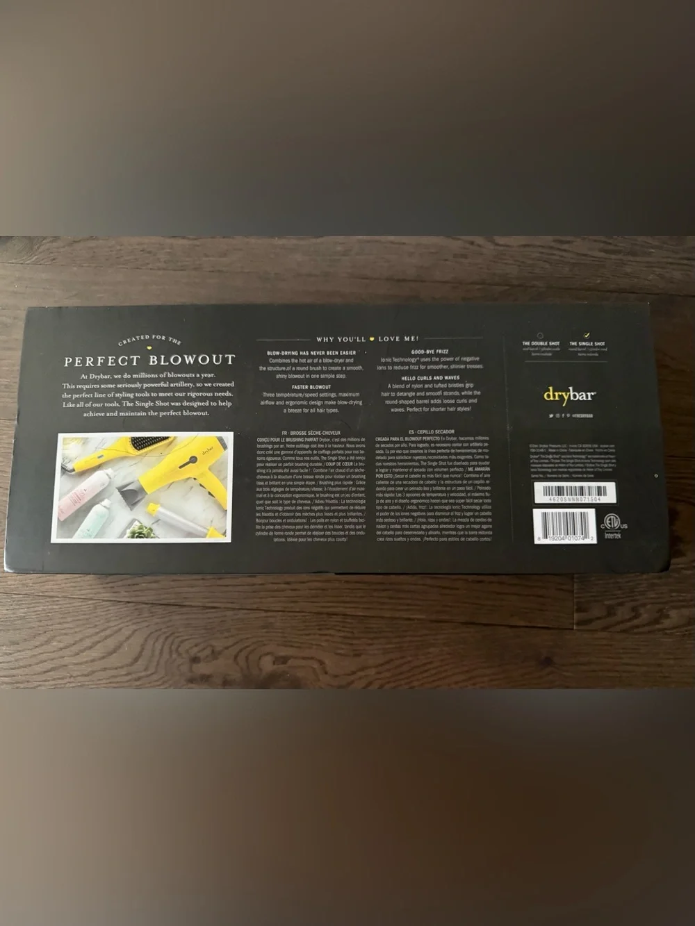 Drybar The Single Shot Round Blow-Dryer Brush. NIB